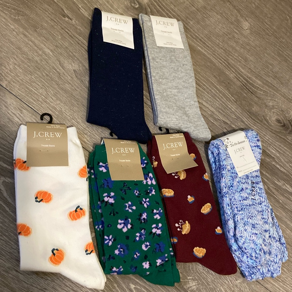 Nwt J. Crew Sock Bundle